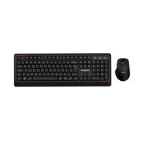 Kit Teclado e Mouse sem Fio Maxprint CW2000 - ABNT2 - Ergonômico - 1600dpi - Preto Kit Teclado e Mouse sem Fio Maxprint CW2000 - ABNT2 - Ergonômico - 1600dpi - Preto