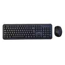 Kit Teclado e Mouse sem Fio Maxprint Exagon, Wireless, ABNT2, Preto , mouse 1200DPI - 60000146
