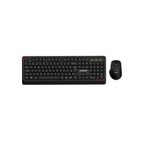 Kit Teclado e Mouse Sem Fio MAXPRINT, Mouse 6 Botões 1600DPI, Preto - 60000159