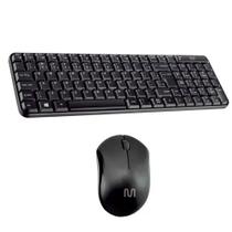 Kit Teclado E Mouse Sem Fio Multimidia Compacto Silencioso