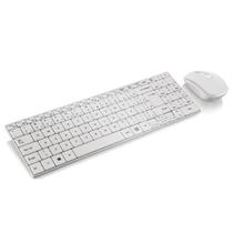 Kit Teclado e Mouse sem Fio Multimídia Multilaser Bom