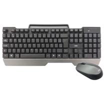 Kit Teclado e Mouse sem Fio Oex 1200dpi Com Nano Usb