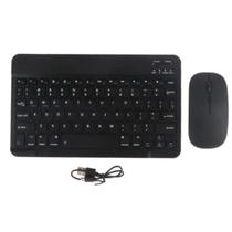 Kit Teclado e Mouse Sem Fio Recarregável com Conexão Bluetooth Kit Teclado e Mouse Sem Fio Recarregável com Conexão Bluetooth