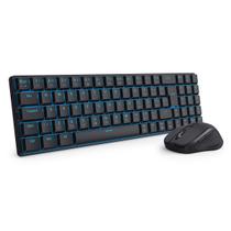 Kit teclado e mouse sem fio redragon bs-8772 bk preto