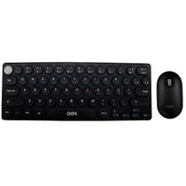 Kit Teclado E Mouse Sem Fio Retrô Oex Tm-409 Abnt2 Português