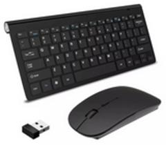 Kit Teclado E Mouse Sem Fio Silencioso Usb Slim 2.4ghz Kit Teclado E Mouse Sem Fio Silencioso Usb Slim 2.4ghz