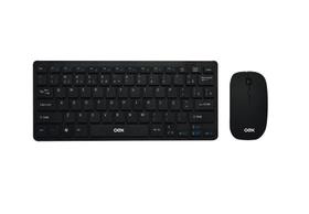 Kit Teclado E Mouse Sem Fio Ultra Slim Preto Tm405