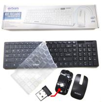 Kit Teclado E Mouse Sem Fio Wireless 2.4ghz Pc Mac Notebook tc06 - nbc
