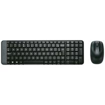 Kit Teclado e Mouse Sem fio Wireless Logitech MK220 ABNT2