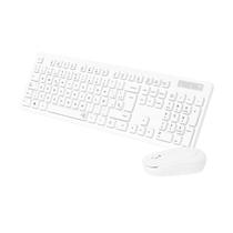 Kit Teclado e Mouse Slim Sem Fio Wireless Branco Brazil Pc Kit Teclado e Mouse Slim Sem Fio Wireless Branco Brazil Pc