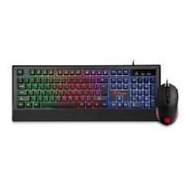 Kit Teclado e Mouse Thermaltake Tt Esports Challenger Combo CM-CHC-WLXXPL-PB