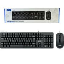 Kit Teclado E Mouse Usb C Fio Escritório Pc Notebook Preto KP-TE149 Kit Teclado E Mouse Usb C Fio Escritório Pc Notebook Preto KP-TE149
