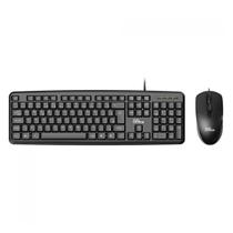 Kit Teclado e Mouse USB Doutor Office DC100 - ABNT2 - Preto Kit Teclado e Mouse USB Doutor Office DC100 - ABNT2 - Preto