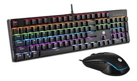 Kit Teclado E Mouse Usb Gaming Membrana Preto Km300f - Hp Kit Teclado E Mouse Usb Gaming Membrana Preto Km300f - Hp