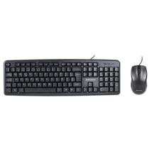 Kit Teclado e Mouse Usb Hoopson Com fio Tecrado