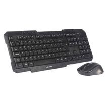 Kit Teclado E Mouse Wifi - Sem Fio - Usb Pto K-W10Bk C3Tech