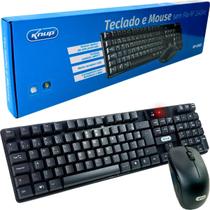Kit Teclado E Mouse Wireless Bluetooth Sem Fio 2.4ghz Usb Pc Kit Teclado E Mouse Wireless Bluetooth Sem Fio 2.4ghz Usb Pc