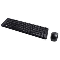 Kit Teclado e Mouse Wireless Logitech MK220 Preto - 920-004431 Kit Teclado e Mouse Wireless Logitech MK220 Preto - 920-004431