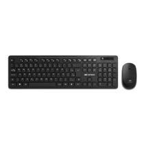 Kit teclado e mouse wireless (s/ fio) c3tech k-w20bk 1000dpi abnt2 - preto