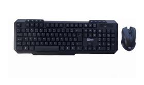 Kit Teclado E Mouse Wireless Sem Fio Com Teclas Português - Mbtech