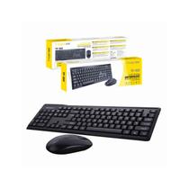 Kit Teclado e Mouse Wireless TWOLF TF100