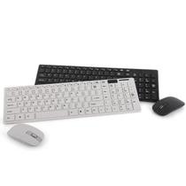 Kit Teclado E Mouse Wirelles Adaptador Bluetooth Slim 2.4Ghz