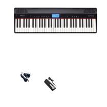 Kit Teclado GO61P Roland Go Piano Sintetizador Com Pedal