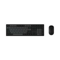 Kit Teclado Membrana E Mouse Akko Mx108 Preto E Ciano