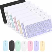 Kit Teclado Mouse Bluetooth Recarregavel Digitacao Suave Disponivel Kit Teclado Mouse Bluetooth Recarregavel Digitacao Suave Disponivel