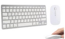 Kit Teclado Mouse Bluetooth Tablet Notbook Phone Celular Cor do mouse Branco Cor do teclado Branco Kit Teclado Mouse Bluetooth Tablet Notbook Phone Celular Cor do mouse Branco Cor do teclado Branco