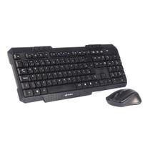 Kit Teclado + Mouse C3TECH K-W10BK, Wireless, 8 Funções Multimídia, Preto Kit Teclado + Mouse C3TECH K-W10BK, Wireless, 8 Funções Multimídia, Preto