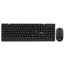 Kit Teclado Mouse Combo Flat Sem Fio TM406 Padrão ABNT2 Nano USB Wireless Ergonômico Kit Teclado Mouse Combo Flat Sem Fio TM406 Padrão ABNT2 Nano USB Wireless Ergonômico