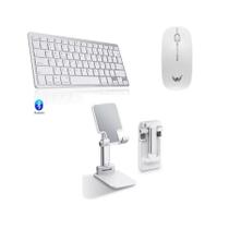 Kit Teclado Mouse E Suporte Bluetetooh Tablet tablet Pad 5 B