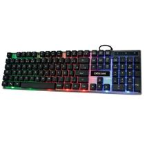 Kit Teclado Mouse Gamer 6 Botões Horus Tm305 OEX Preto