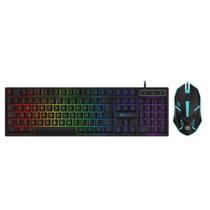 Kit Teclado Mouse Gamer Hoopson Tpc-096kp, Rgb, Usb, Preto Kit Teclado Mouse Gamer Hoopson Tpc-096kp, Rgb, Usb, Preto