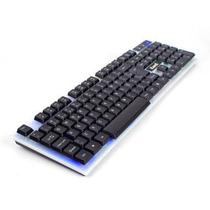 Kit Teclado Mouse Gamer KEEDI-TEC800 Membrana LED USB Preto Kit Teclado Mouse Gamer KEEDI-TEC800 Membrana LED USB Preto