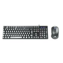 Kit Teclado + Mouse Gamer KM200 Preto HP