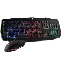 Kit Teclado + Mouse Gamer USb 2.0 Rainbow Rgb Dazz Battlefire Revolution 625021