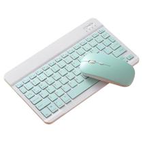 Kit Teclado + Mouse p/ Tablet Samsung S9 Fe 10.9 - Verde