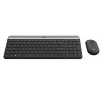 Kit teclado/mouse s/fio logitech mk470 preto