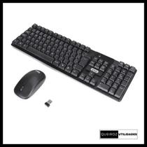 Kit Teclado + Mouse Sem Fio 2.4GHz Liberdade e Desempenho