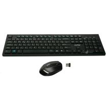 Kit Teclado Mouse sem Fio Chocolate Ultrafino Feasso FATC-30