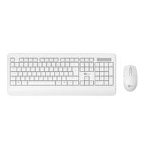 Kit Teclado + Mouse Sem Fio KW202 Branco - Lecoo Kit Teclado + Mouse Sem Fio KW202 Branco - Lecoo