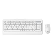 Kit Teclado + Mouse Sem Fio KW202 Branco Lecoo