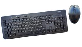 Kit Teclado Mouse Sem Fio Recarregável ABNT2 Clique Silencioso 1600Dpi Multi TC250