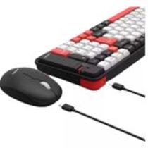 Kit Teclado Mouse Sem Fio Recarregável Bluetooth Tablet/Notebook