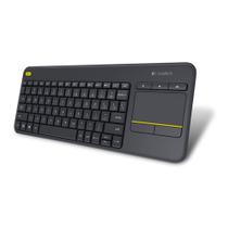 Kit Teclado + Mouse sem Fio Touch Pad Integrado - Logitech K400