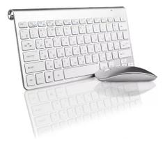 Kit Teclado Mouse Wireless iMac iPad Android Phone Smartv Nf