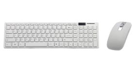 Kit Teclado Mouse Wireless S/fio Ultra Slim 2.4 Ghz K-06