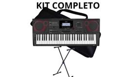 Kit Teclado Musical Casio Ctx5000 61 Teclas Sensitivas Kit Teclado Musical Casio Ctx5000 61 Teclas Sensitivas